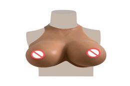 BCDEG Cup Huge Fake Boobs Artificial Silicone Breast Forms Bodysuit Plates For Transvestism Transgender Shemale Crossdressing Male6600302
