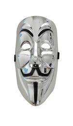 50pcs 2020 V for Vendetta Party Masks Selling Party Masks V for Vendetta Mask Anonymous Guy Fawkes Fancy Dress Adult Costume8351896