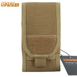 Bags EXCELLENT ELITE SPANKER Tactical Molle Magic Tape Version Cell Phone Case Waist Pouch For 4.7inch iphone Samsung