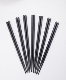 500Pair Black Chopstick Restaurant Durable Japanese ChopstickSushi BlackAlloy Chopsticks Chinese Food SN45766483112