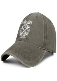 Stylish Retro Schecter Guitars Logo Unisex Denim Baseball Cap Cool Team Hats Funny Pink Breast Cancer Gay Pride Rainbower Gray1427670