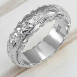 Wedding Rings Women Carving Rose Ring Women and Men Gold Colour Suspended Carved Flower Ring Elegant Fashion Jewellery Wedding Anniversary Rings