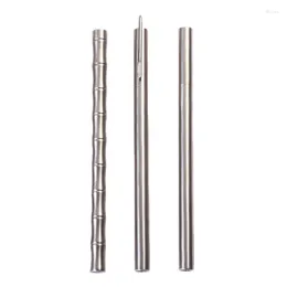 Stainless Steel Ballpoint Pen Rollerball Signature Metal Gel Ink For Business Mens Gift Smooth Writing