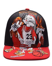 Baseball Cap For Men and Women Print Breathability and Leisure Outdoor Sunshade Flat Edge of Mesh Red2885681