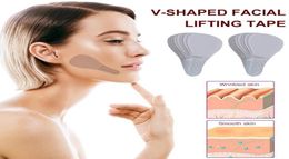 40Pcs Set Invisible Thin Face Facial Stickers Fast Line Wrinkle Flabby Skin VShape Face Lift Tape Chin Face Slim Tool Epack4527480