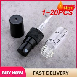 Storage Bottles 1-20PCS Lot 5ml Fine Mist Spray Bottle Portable Calibration Glass Refillable Perfume Sample Sprayer Empty