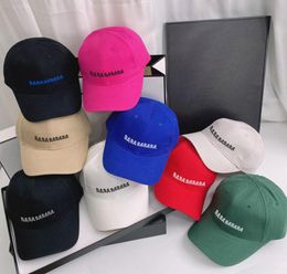 Man Fashion Ball Caps Casual Adjustable Hats Summer Letter Embroidery Dome Cap Womans Summer Street Style Hat 8 Colors2722268