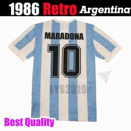 1986 1978 Argentina retro classic vintage DIEGO MARADONA jersey Soccer jersey Camisa de futebol jersey Adult football Shirt THAILAND QUALITY 224f