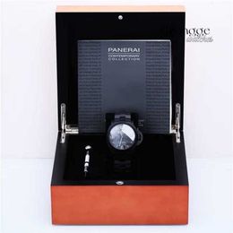 Luxury Mechanical Watch Gorgeous Vintage Leather Strap Wristwatch Penerei Mens Watch Lumiino1950 Series 44mm Diameter Date Display Automatic Mechanical Mens Wat