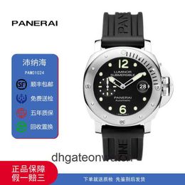 Peneraa High end Designer watches for Submarine Series 44mm Automatic Mechanical Mens Watch Waterproof Calendar Display PAM01024 original 1:1 with real logo and box