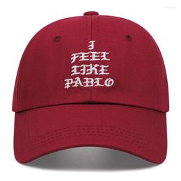 Ball Caps I Feel Like Pablo Embroidery Men Women Dad Hat Baseball Shade