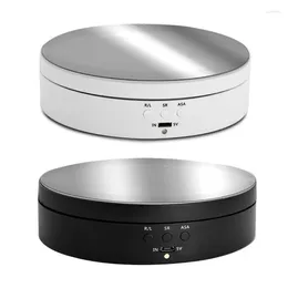 Jewellery Pouches Rotating Display Stand Powered Turntable For Watch Product