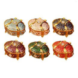 Jewellery Pouches Box Organiser Ring Metal Women European Mini Storage Case For Pendant Earring