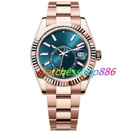 2024 New Mens High Quality Luxury Watch Automatic Movement Mechanical Watch 42MM Stainless Steel Strap Rotating Small Dial Waterproof Sapphire Fashion Watch