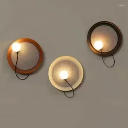 Wall Lamps Magnet Movable LED Lights Design Round Metal Lighting 90-220V Sconce Lamp Livingroom Bedside Aisle G9