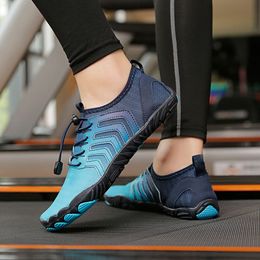 New Outdoor barefoot shoes running women Tracing Shoes Barefoot Diving Single Shoes Swimming Mens Wading Beach Shoes Fitness Cycling Shoes Five Fingers