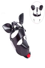 NXY Sex Adult Toy Puppy Play Dog Cosplay Mask Bdsm Bondage Hood Fetish Pet Role Accessories Toys for Couples 04146103562