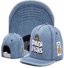 Snapback Hats New Cap Cayler Sons Snap back Baseball football basketball custom Caps adjustable size drop choose from alb1205866937014026
