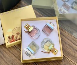 Women Perfume 30ml 4piece Set Ribbon Nomade Perfumes Eau De Parfum Long Lasting Smell EDP Lady Girl Spray Fragrance 4in1 Gift Box 2629116