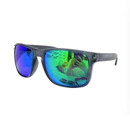 Women reflective Sunglasses Designer reflective Sunglasses Large Frame Fit 9417 Beach Vacation Outdoor Travel Man Womens High end Sunglasses Anti-UV