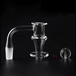 smoke nail nonfull weld terp slurper turbine quartz blender banger 2 5mm thickness nails with terp pearls cap male female frosted joints for dab rigs glass bongs pipes