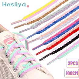 Shoe Parts 160CM 140CM 120CM 100CM ColorMatch Shoelaces Accessories Unisex Flat ShoeLace Classic SolidColor Matching Strings