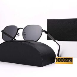 Designer Sunglasses Luxury best-selling metal frame gradient lens small frame mens and womens sunglasses 30092