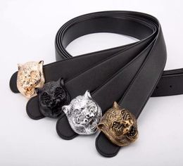 2018belt Brand designer belt mens senior tiger head belts new fashion luxury belt casual cowhide belts for men women waist belts m4994950