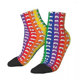 Men's Socks Game Controllers Pride Ankle Controller Unisex Street Style Seamless Printed Happy Low Sock Gift