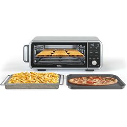 SP201 Digital Air Fry Pro Countertop Oven with Extended Height XL Capacity, Flip Up Away Capability for Storage Space, Air Fry Basket, Wire Rack, Crumb Tray