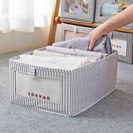 Storage Baskets Foldable Non-woven CD Storage Box Foldable Bins Kids Toys Wardrobe Clothes Organisers Cosmetics Storage Basket Laundry Basket