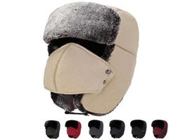 Unisex Skiing Sport Windproof Cap Winter Trapper Hats with Ear Flaps Ushanka Aviator Russian Hat Winter Outdoor Warm Hat 7 Colours 2138997