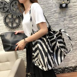 Bag Zebra Pattern Women Tote Bags 2024 Fashion One Shoulder Handbags Ladies Fashionable Purses And Luxury Designer