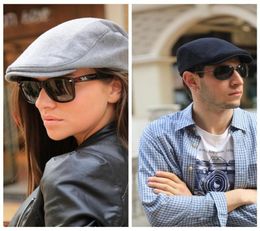 Newsboy Hats Fation European and American Style Hat 5 Colours Solid Colour Cotton Newsboy Hats 5067398