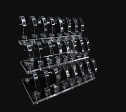 ACRYLIC Jewellery DISPLAY STAND FOR 24 BRACELETS WATCHES Displays 1PC2193304