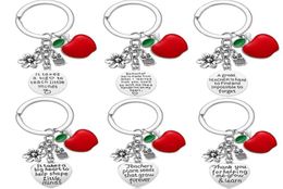 Teacher Day Gifts Appreciation Keychain Jewelry Retirement End of Year Gift for Instructor Professor Mentors4128245