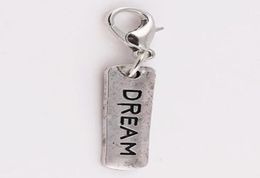 20PCSlot Dream Tag Lucky DIY Charms Dangle Pendant Fit For Magnetic Glass Memory Floating Locket1157454