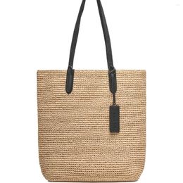 Outdoor Bags Top Sales Design Fashion Matte Raffia Summer Women Straw Woven Tote Bag Beach