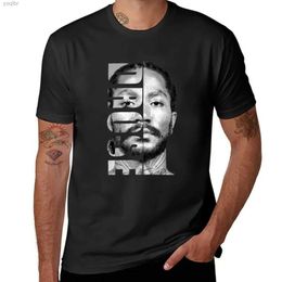 Men's T-Shirts Derek Rose Black/Hite T-Shirt Blanks Anime Solid Mens WearL2405