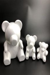 152035CM Modelling Polystyrene Styrofoam White love Bear Foam Crafts For DIY valentine039s Gifts Party Supplies Decoration8224296