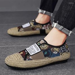 Casual Shoes Men Loafers Boat Fashion Office Sneakers Soft Canvas High Quality Comfortable Leisure Driving For Male 39-44