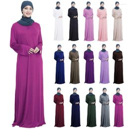 Ethnic Clothing Islamic Abaya Modest Abayas Muslim Women Full Length Prayer Dress Arab Long Robe Kaftan Turkish Casual Middle East Gown