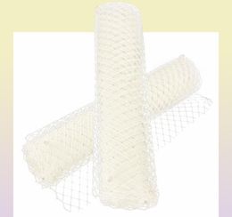 Ivory or multi Colours mix dot birdcage veils 25CM Width DIY Hair accessories wedding veils hat adorn bridal netting hat party fas3369952