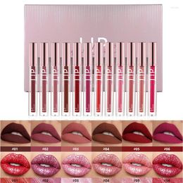 Lip Gloss Matte Pearl Shimmering Long-lasting And Non Fading 12 Colour