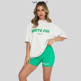 White Foxx Shirt Tshirt Designer Tshirts Sweatshirt T-shirt Top Quality Cotton Casual Tees Mens Shorts Sleeve Street Slim Fit Hip Hop Streetwear White Foxx 557