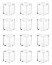 Gift Wrap 12Pcs Acrylic Storage Container Durable Box For Candy Chocolate Snack1560567