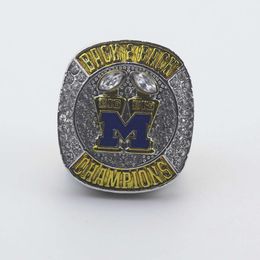 Band Rings Ncaa 2022 m University of Michigan Wolverine Rugby Championship Ring K7tf
