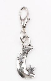 20pcslot DIY Moon Star Floating Locket Charms Dangle Pendant with Lobster Clasp Fashion Jewelrys As Gift7708370