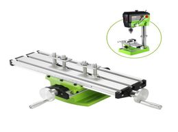 Multifunctional Worktable Bench Drill Vise Fixture Milling Drills Tables X and Y Adjustment Coordinate Table For Mini Drill BG6305367739
