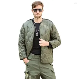 Hunting Jackets Field Tactical M65 Windbreaker Jacket Inner Lining With Pockets M43 M51 Warm Cotton Coat Liner Outdoor Hiking Climbing